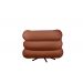Poltrona Decorativa Giratória Micheli Veludo Terracota - Montanaris Decor
