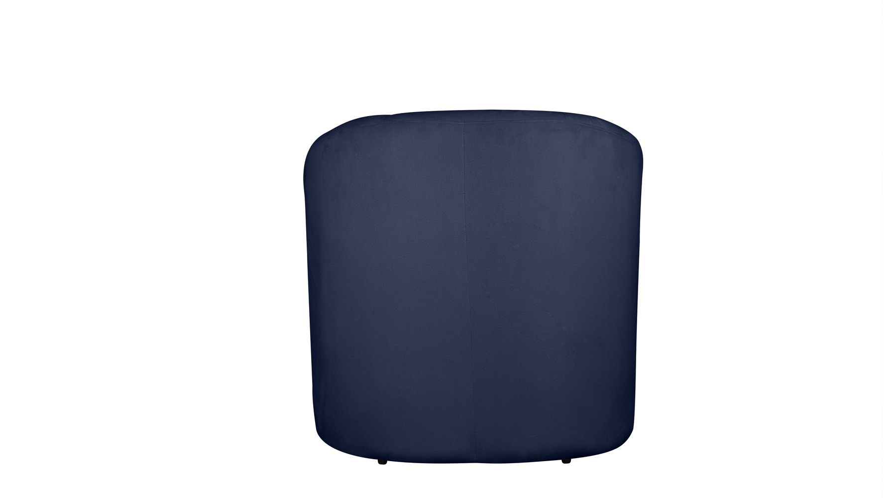 Poltrona Decorativa Lara Veludo Azul Marinho - Montanaris Decor