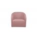 Poltrona Decorativa Lara Veludo Rosa - Montanaris Decor