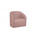 Poltrona Decorativa Lara Veludo Rosa - Montanaris Decor
