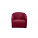Poltrona Decorativa Lara Veludo Vermelho - Montanaris Decor