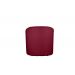 Poltrona Decorativa Lara Veludo Vermelho - Montanaris Decor