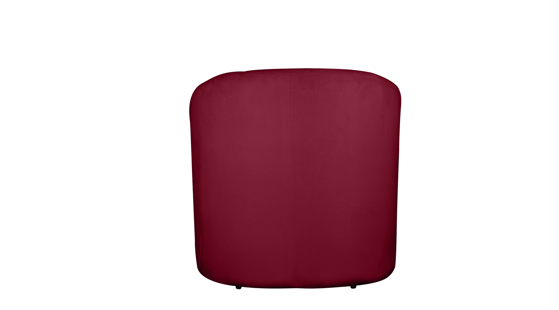 Poltrona Decorativa Lara Veludo Vermelho - Montanaris Decor
