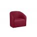 Poltrona Decorativa Lara Veludo Vermelho - Montanaris Decor