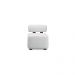Poltrona Decorativa Livi Sala Estar Boucle Branco - Montanaris Decor