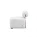 Poltrona Decorativa Livi Sala Estar Boucle Branco - Montanaris Decor
