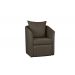 Poltrona Decorativa Manuela Boucle Marrom - Montanaris Decor