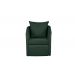 Poltrona Decorativa Manuela Boucle Verde - Montanaris Decor