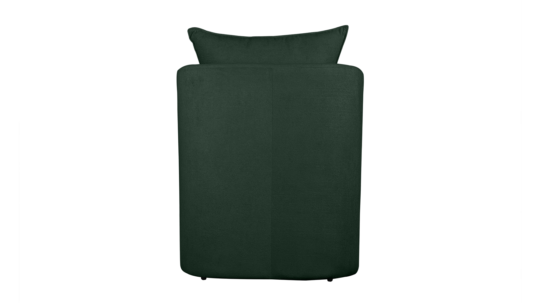 Poltrona Decorativa Manuela Boucle Verde - Montanaris Decor