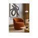Poltrona Decorativa Sala Estar Orgânica Beatriz Boucle Terracota - Montanaris Decor