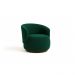 Poltrona Decorativa Sala Estar Orgânica Beatriz Boucle Verde - Montanaris Decor
