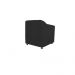 Poltrona Decorativa Tilla Suede Preto - Montanaris Decor