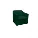 Poltrona Decorativa Tilla Suede Verde - Montanaris Decor