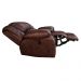 Poltrona do Papai Elétrica com Massagem e USB Chelsea Para Sala de Estar PU Marrom - Montanaris Decor