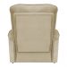 Poltrona do Papai Reclinável Manual Comfort Veludo Bege - Montanaris Decor