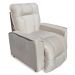 Poltrona do Papai Reclinável Manual Comfort Veludo Bege - Montanaris Decor