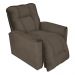 Poltrona do Papai Reclinável Manual Comfort Veludo Cappuccino - Montanaris Decor