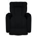 Poltrona do Papai Reclinável Manual Comfort Veludo Preto - Montanaris Decor