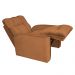 Poltrona do Papai Reclinável Manual Comfort Veludo Terracota - Montanaris Decor