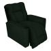Poltrona do Papai Reclinável Manual Comfort Veludo Verde - Montanaris Decor