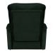 Poltrona do Papai Reclinável Manual Comfort Veludo Verde - Montanaris Decor