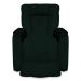 Poltrona do Papai Reclinável Manual Comfort Veludo Verde - Montanaris Decor