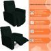 Poltrona do Papai Reclinável Manual Comfort Veludo Verde - Montanaris Decor