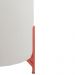 Puff Decorativo Thor Ferro Base Bronze Veludo Bege - Montanaris Decor
