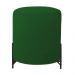 Puff Decorativo Thor Ferro Base Preta Veludo Verde  - Montanaris Decor