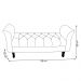 Recamier Grecia Decorativa 90cm Suede Preto - Montanaris Decor