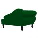 Recamier Larissa Lado Direito 1,20 cm Veludo Verde - Montanaris Decor