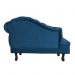 Recamier Larissa Lado Esquerdo 1,20 cm Veludo Azul Marinho - Montanaris Decor