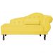 Recamier Larissa Lado Esquerdo 1,50 cm Veludo Amarelo - Montanaris Decor