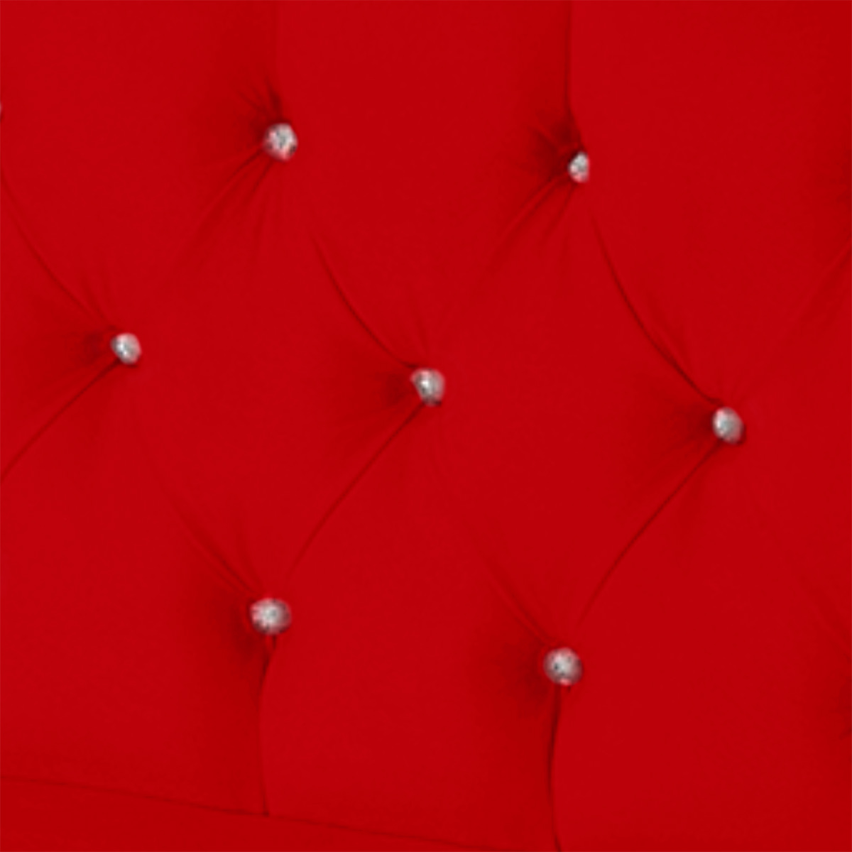 Sofá Canto Italy Veludo Vermelho - Montanaris Decor