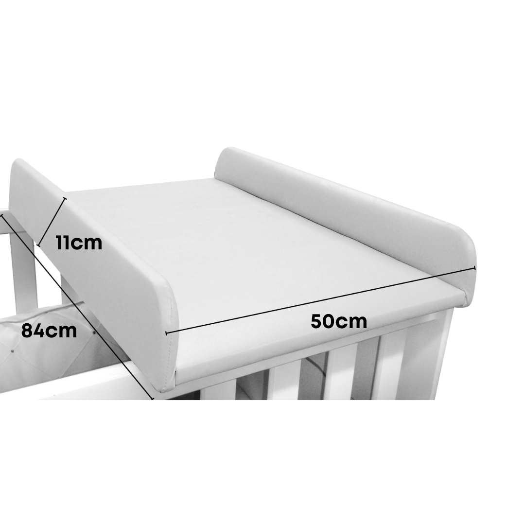 Trocador Infantil Courino Azul - Montanaris Decor