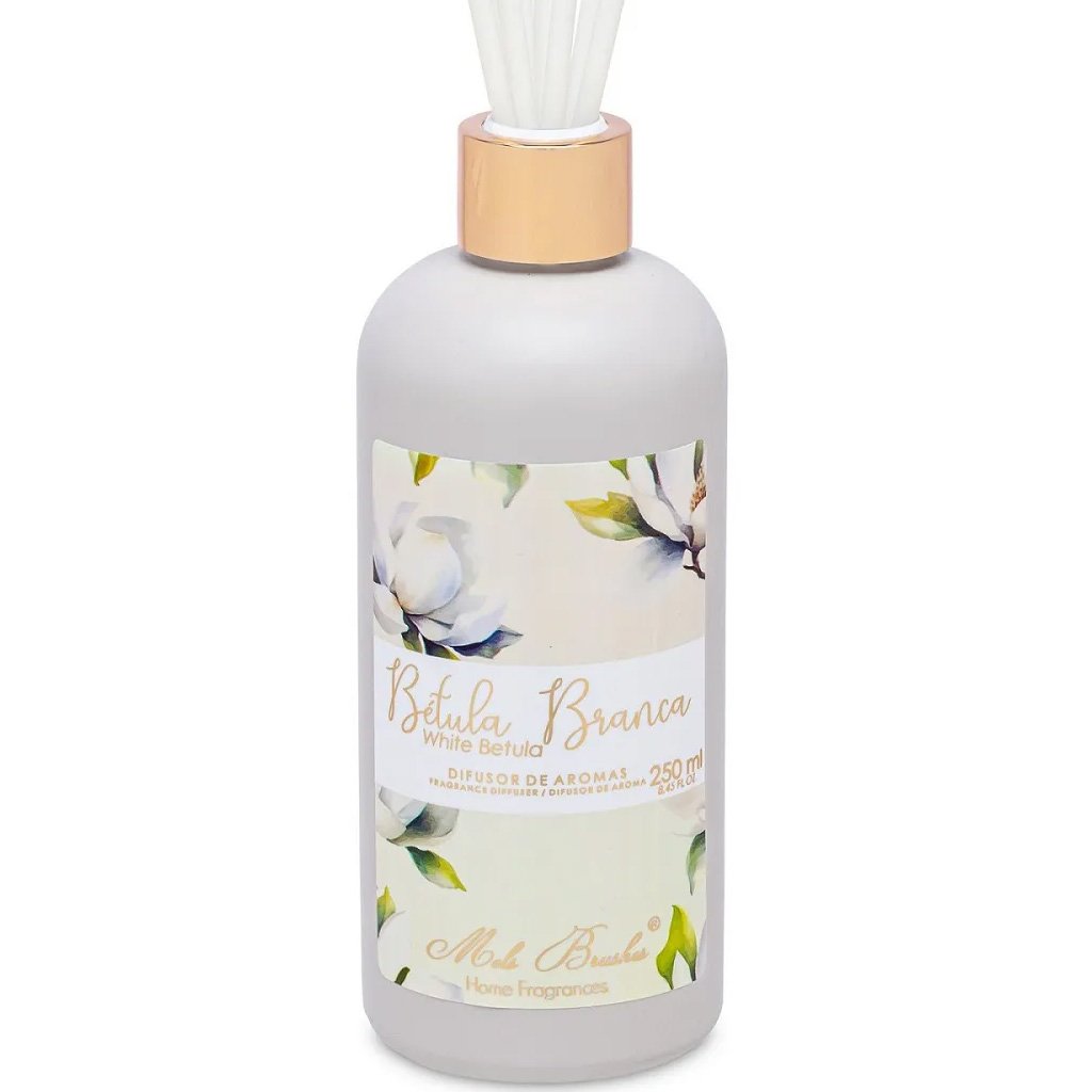 Difusor de Aromas Equilíbrio Mels Brushes 250mL Bétula Branca