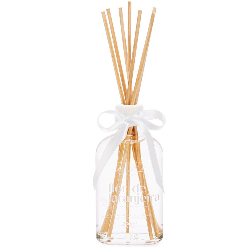 Difusor de Aromas Excellence Mels Brushes 200mL Flor de Laranjeira
