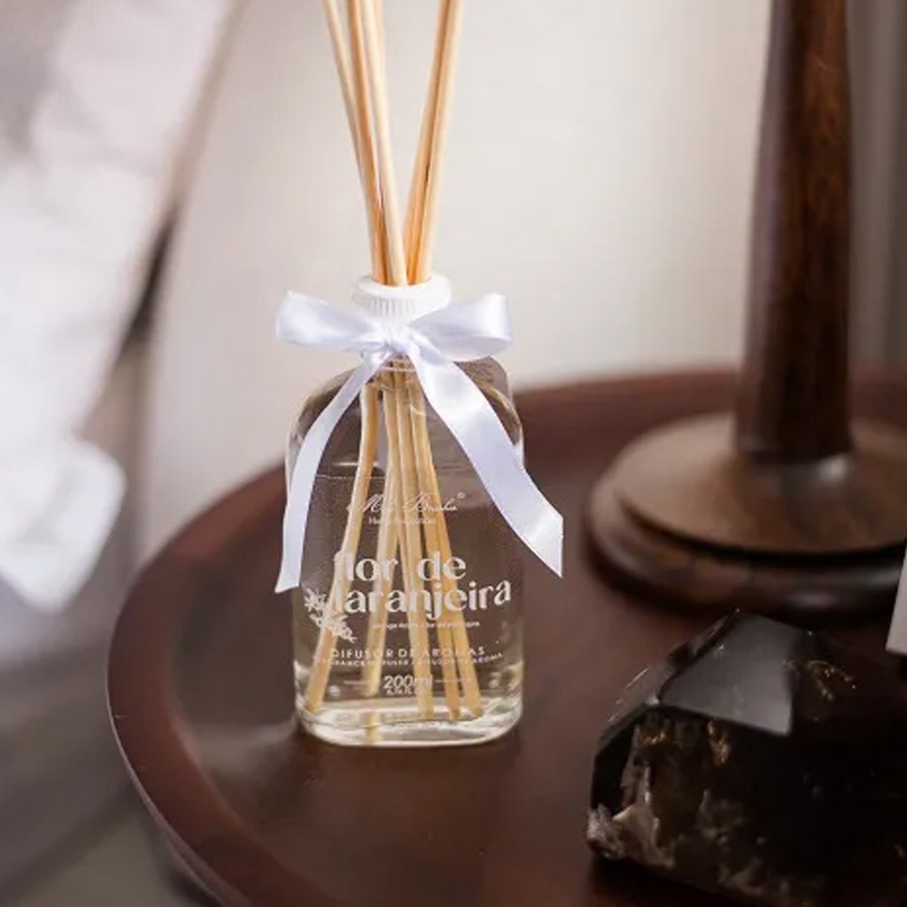 Difusor de Aromas Excellence Mels Brushes 200mL Flor de Laranjeira