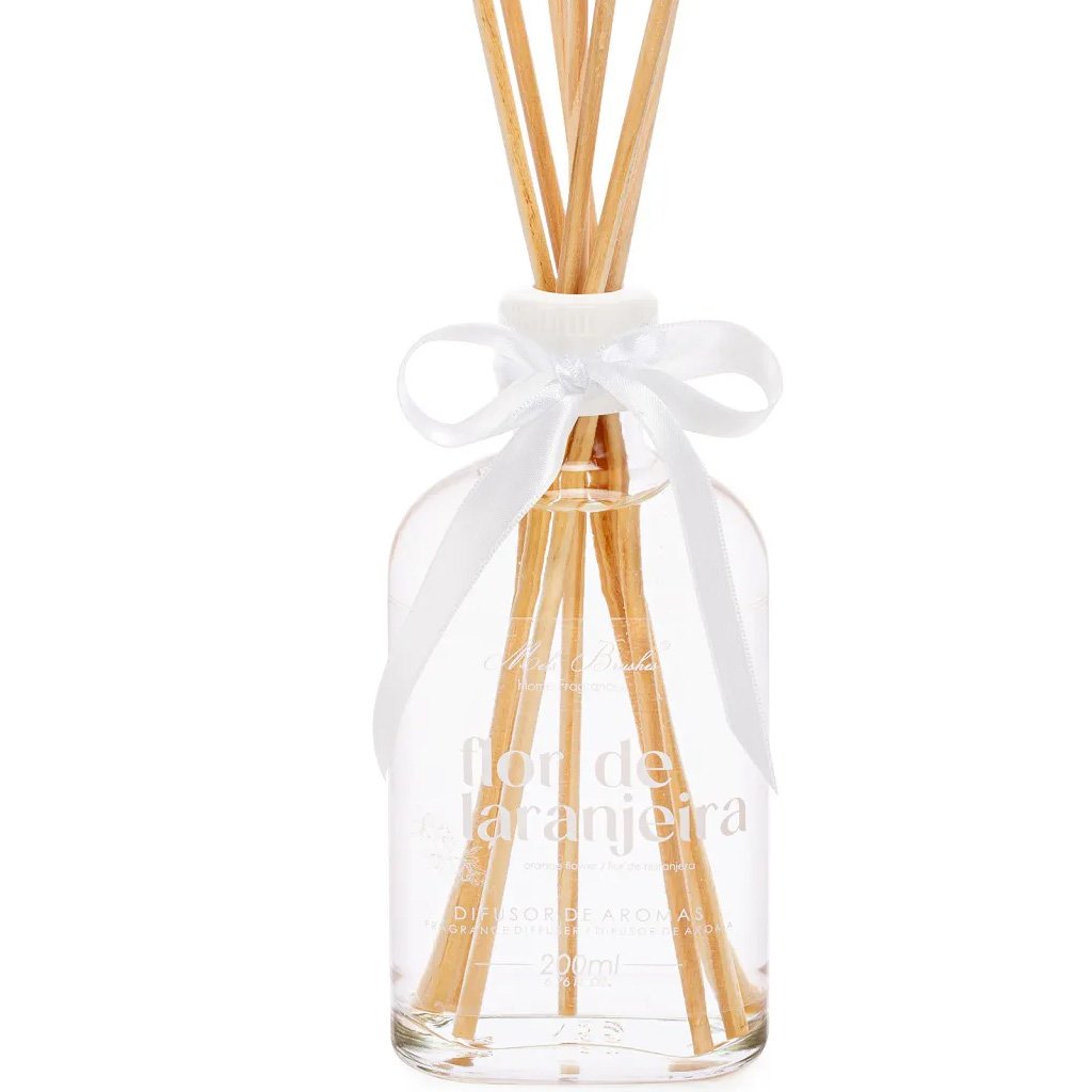 Difusor de Aromas Excellence Mels Brushes 200mL Flor de Laranjeira