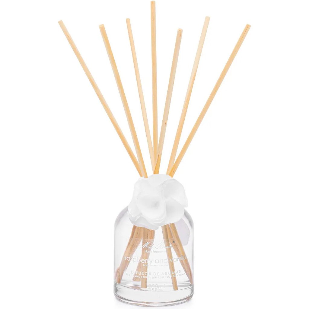 Difusor de Aromas Luxo Mels Brushes 200mL Raspberry e Vanilla