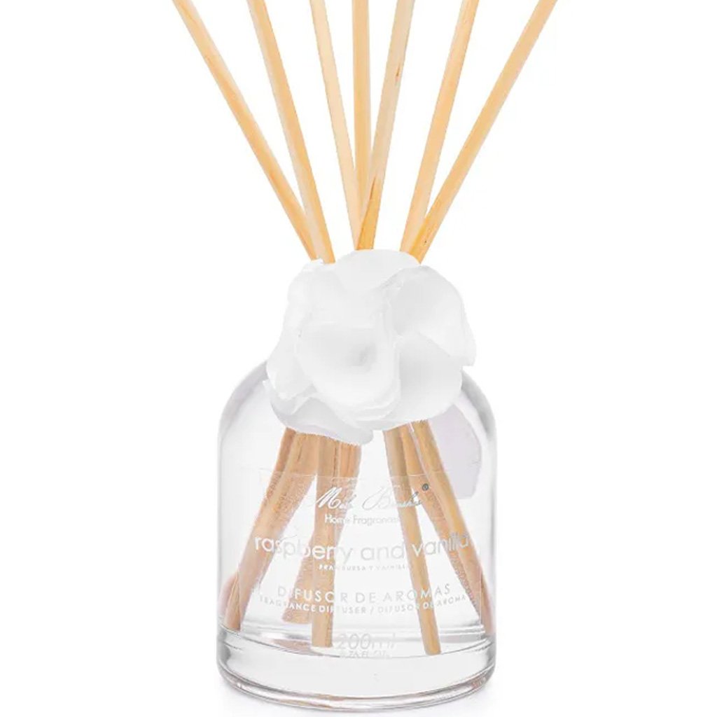 Difusor de Aromas Luxo Mels Brushes 200mL Raspberry e Vanilla