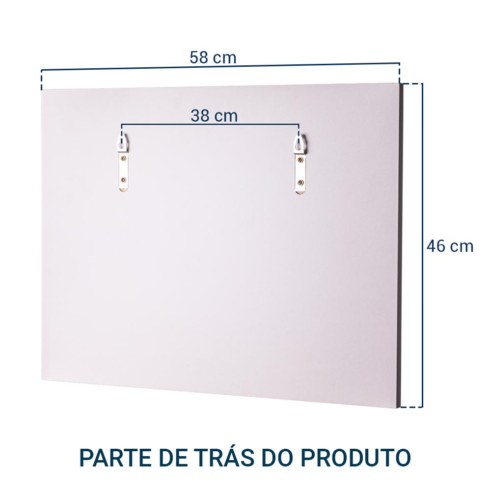 Armário Com Espelho Para Banheiro Cor de Madeira Clara Com Porta Que Fecha Suave