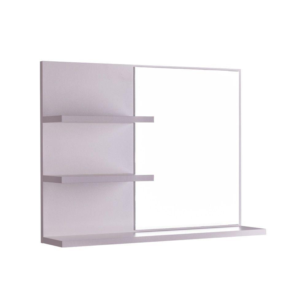 Armário Para Banheiro Lugano Branco 60 x 45cm