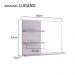 Armário Para Banheiro Lugano Branco 60 x 45cm