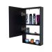 Armário para Banheiro Lavabo Nilo Preto 34cm