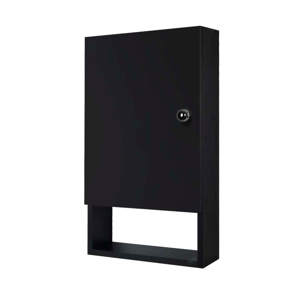 Armário para Banheiro Lavabo Nilo Preto 34cm
