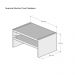 Base Suporte para Monitor Apoio de Mesa Madeira Carvalho