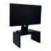 Base para Monitor Suporte de Mesa Madeira Preto