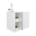 Conjunto Gabinete para Banheiro Branco 55cm sem Cuba Harpia