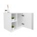 Conjunto Gabinete para Banheiro Branco 55cm sem Cuba Harpia